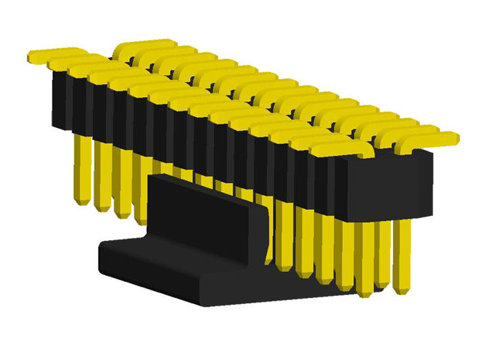 Pin vertical de la rangée 30 de double du bâti 2x15 de PAC d'en-tête de Pin de connecteur masculin de 1.0mm