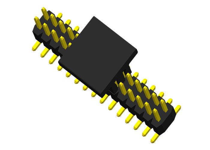 Pin vertical de la rangée 30 de double du bâti 2x15 de PAC d'en-tête de Pin de connecteur masculin de 1.0mm