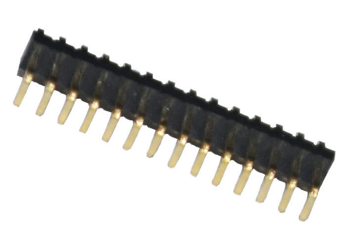 Type vertical connecteurs mâles du degré U de l'en-tête 90 de Pin du bâti 14 de carte