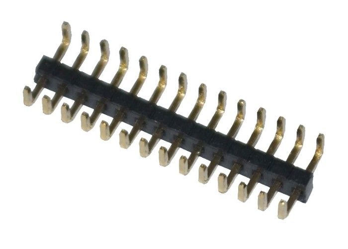 Type vertical connecteurs mâles du degré U de l'en-tête 90 de Pin du bâti 14 de carte