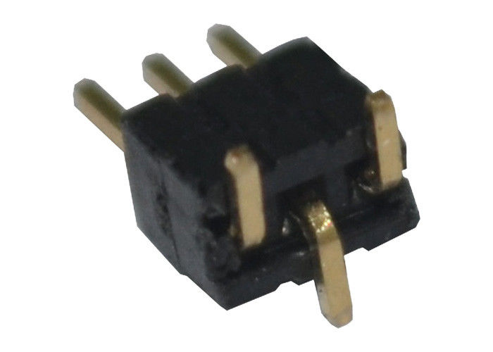 3 type vertical simple de SMT de bâti du connecteur 1.27mm d'en-tête de rangée de Pin