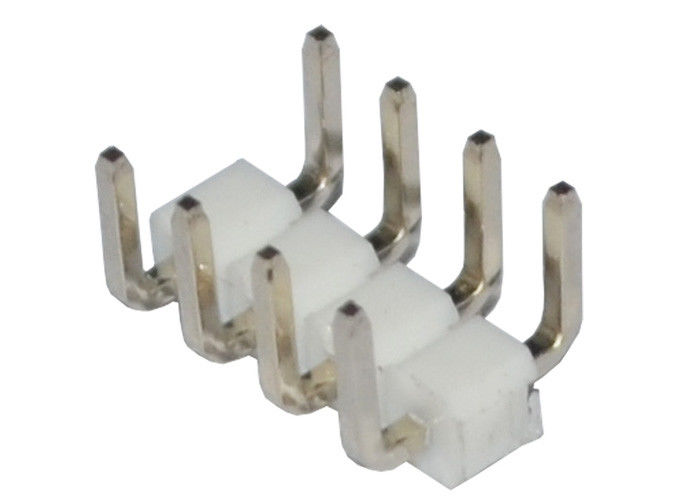 Type 4 rangée simple d'U du lancement 2.54mm de connecteur d'en-tête de Pin 90 degrés