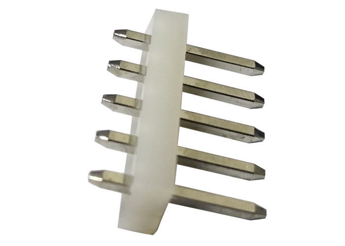 180 connecteur mâle Simple du connecteur 5 d'en-tête de Pin de rangée de degré 3,96 millimètre X 3,2 millimètres