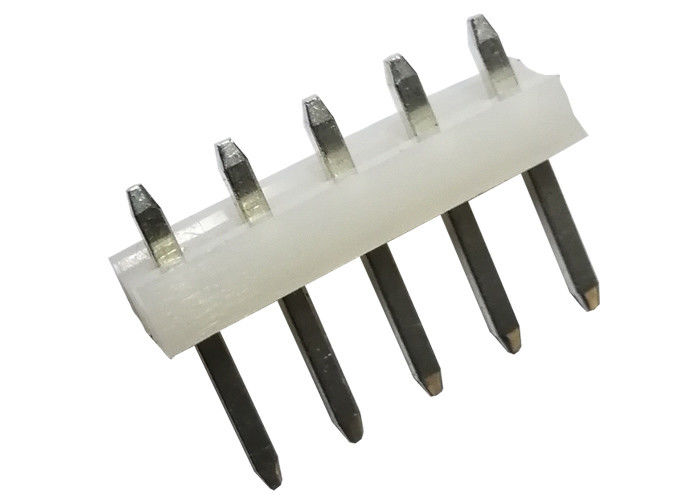 180 connecteur mâle Simple du connecteur 5 d'en-tête de Pin de rangée de degré 3,96 millimètre X 3,2 millimètres