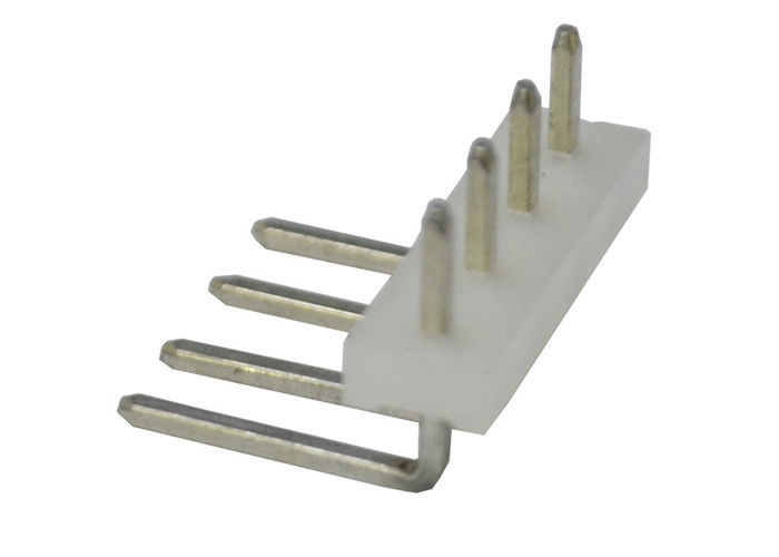 Conseil de 4 bornes pour embarquer le lancement traversant à angle droit du trou 5.08mm d'en-tête de Pin