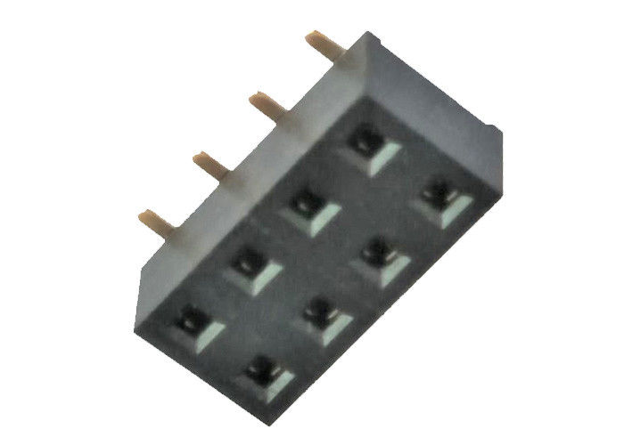 90 en-tête femelle de Pin de bâti de surface de SMT de rangée de double de l'en-tête Connector2.54 millimètres de Pin de degré
