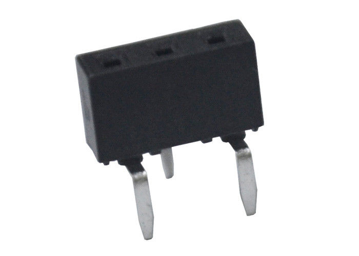 Type simple ignifuge de SMT d'en-tête de femelle du connecteur 2,54 d'en-tête de rangée