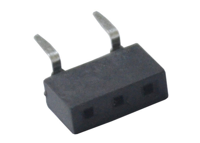 Type simple ignifuge de SMT d'en-tête de femelle du connecteur 2,54 d'en-tête de rangée