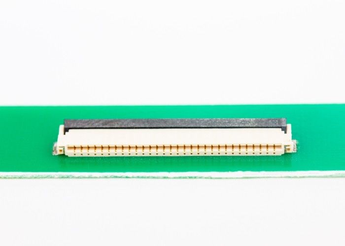 contact dégrossi de la taille 2.0MM de connecteur du plastique FFC FPC de lancement de 1.0MM double