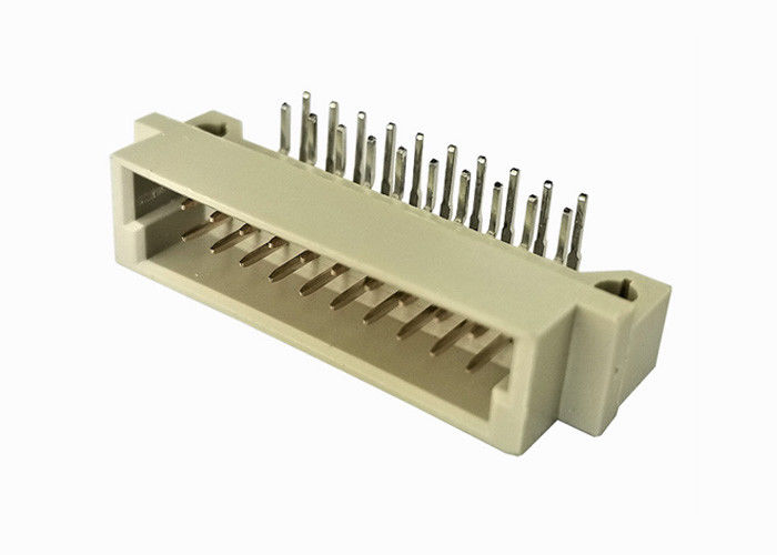 Double connecteur DIN 41612 d'en-tête de Pin de rangée en-tête à angle droit masculin de carte PCB de 10 bornes