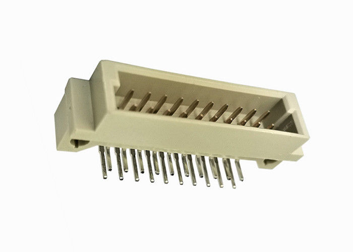 Double connecteur DIN 41612 d'en-tête de Pin de rangée en-tête à angle droit masculin de carte PCB de 10 bornes