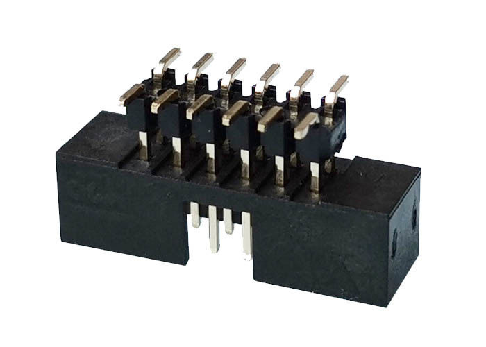 Type fil de SMT de connecteur d'en-tête de boîte en plastique pour embarquer le lancement du connecteur 2mm