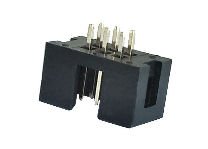 180 type droit de Pin du lancement 6 de l'IMMERSION 2.54mm de connecteur d'en-tête de boîte de degré