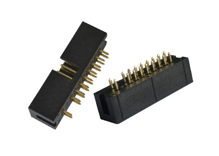 Le grand Pin actuel du connecteur 20 d'en-tête de boîte vident 2 Pin directement 2.54mm