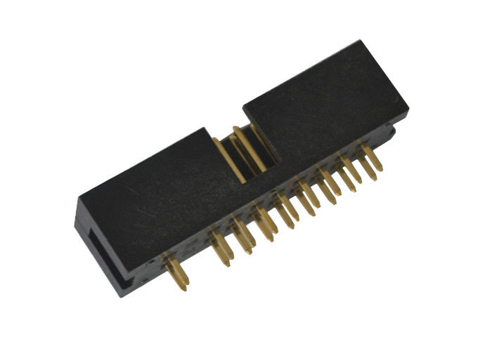 Le grand Pin actuel du connecteur 20 d'en-tête de boîte vident 2 Pin directement 2.54mm