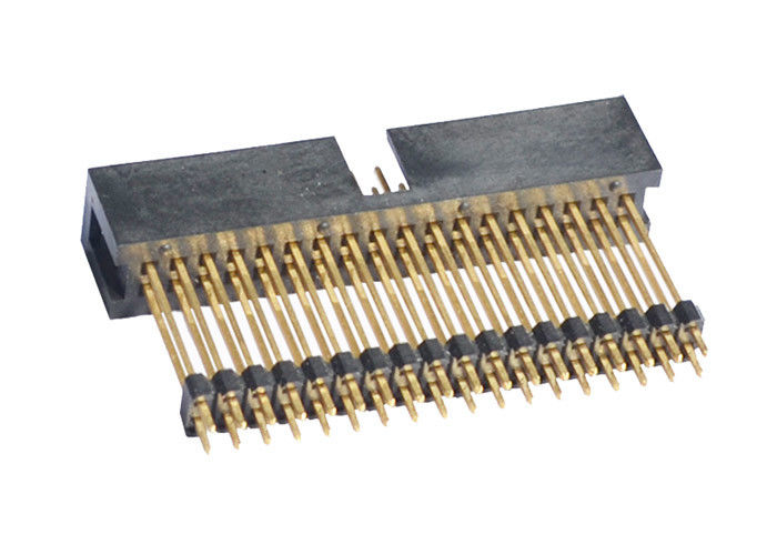 Connecteur droit en laiton d'en-tête de l'en-tête 2.54mm de Pin du contact 18 pour le panneau de carte PCB