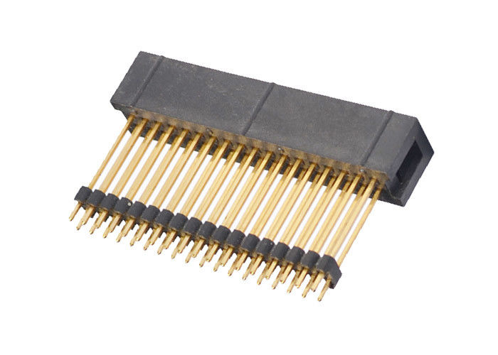 Connecteur droit en laiton d'en-tête de l'en-tête 2.54mm de Pin du contact 18 pour le panneau de carte PCB
