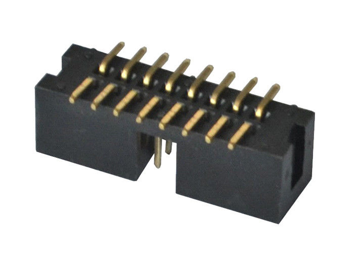 Type masculin PBT de SMT de lancement du connecteur 2.54mm d'en-tête de boîte/matériel isolateur de PA6T