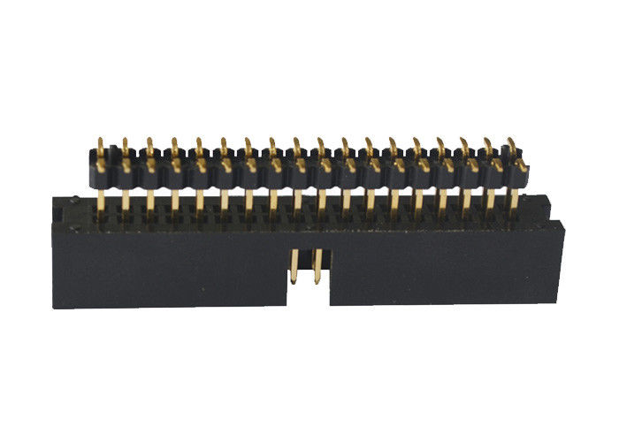 en-tête de boîte en plastique 3.0AMP 2,54 millimètres de type éclair de SMT d'or de panneau de carte PCB
