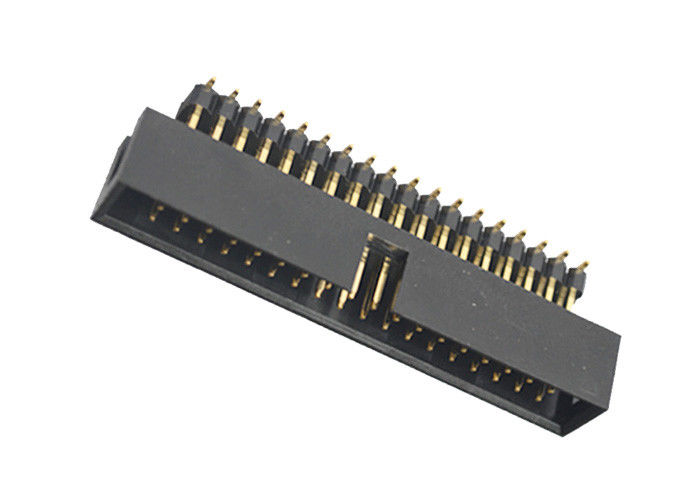 en-tête de boîte en plastique 3.0AMP 2,54 millimètres de type éclair de SMT d'or de panneau de carte PCB