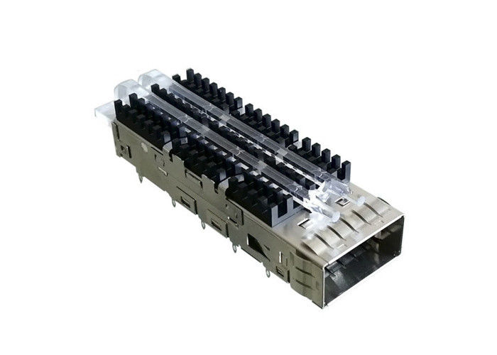 L'IEM tabule la cage simple du port SFP28 18,75 millimètres pour le connecteur QSFP28