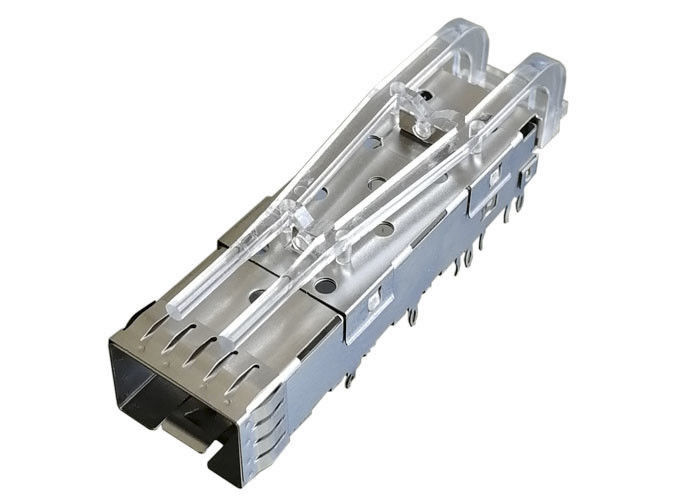 Alliage de cuivre de bâti de panneau de connexion de cage de SFP de tuyaux légers pour le gigabit Ethnet