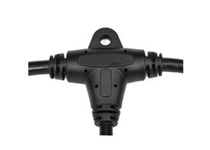 Type imperméable électrique du cable connecteur T de 3 manières - prise de connecteur de câblage de 2 bornes