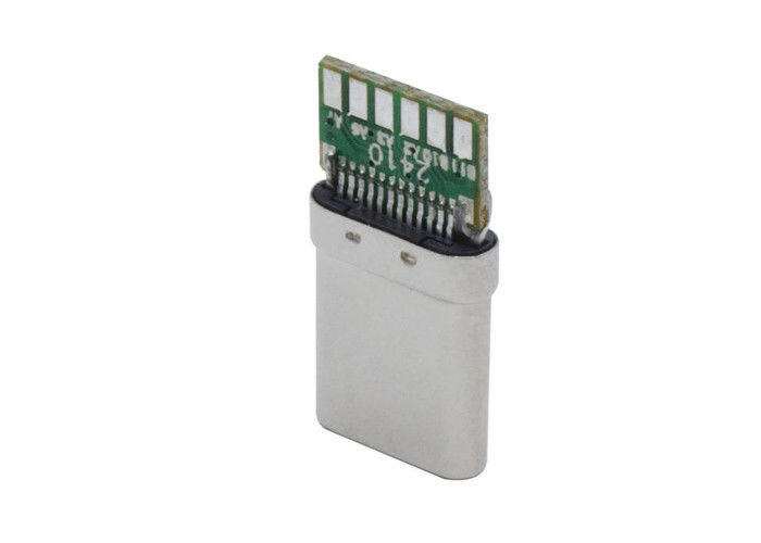 10 type d'Usb 3,1 de Pin biens masculins de soudure de connecteur de C pour le téléphone portable