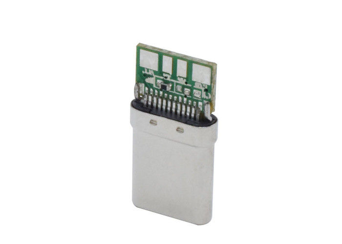 10 type d'Usb 3,1 de Pin biens masculins de soudure de connecteur de C pour le téléphone portable