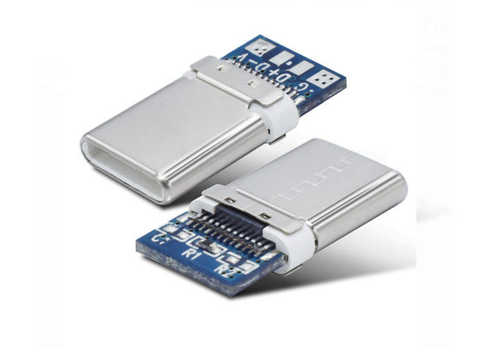 Type d'Usb du mâle 3,1 connecteur de C pour le remplissage de téléphone portable et d'ordinateur