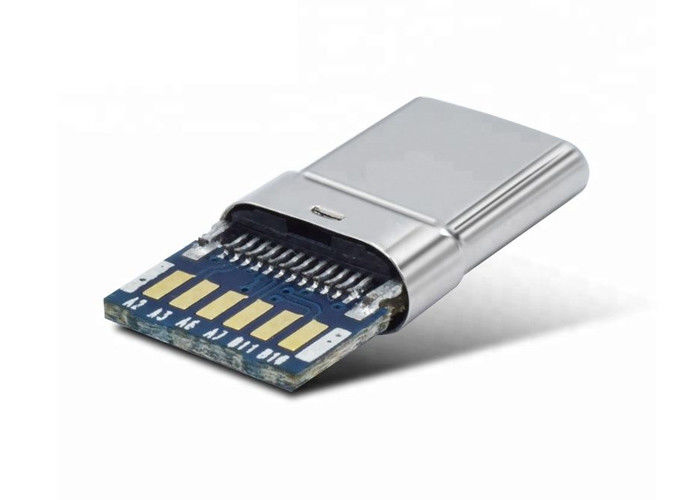 16 connecteur d'Usb 3,1 C de Pin, type d'Usb 3,0 connecteur de C avec le panneau de carte PCB